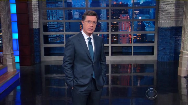 Screenshot of The Late Show with Stephen Colbert Season 1 Episode 139 (S01E139)