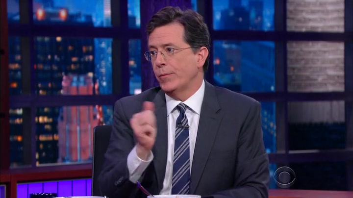 Screenshot of The Late Show with Stephen Colbert Season 1 Episode 126 (S01E126)