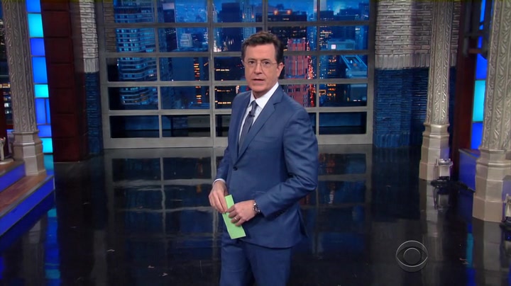 Screenshot of The Late Show with Stephen Colbert Season 1 Episode 125 (S01E125)