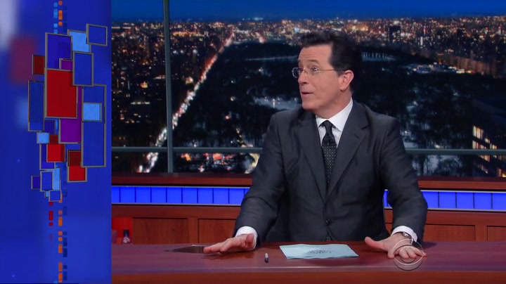 Screenshot of The Late Show with Stephen Colbert Season 1 Episode 99 (S01E99)
