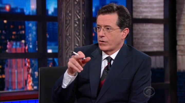 Screenshot of The Late Show with Stephen Colbert Season 1 Episode 98 (S01E98)