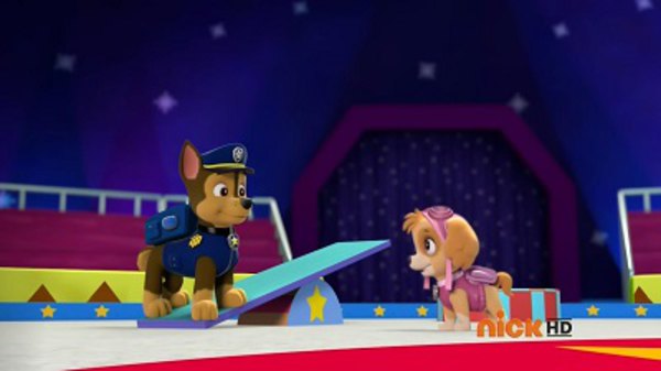 paw patrol pups save circus