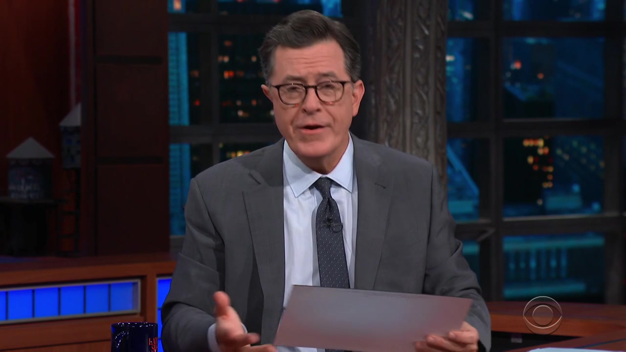 Screenshot of The Late Show with Stephen Colbert Season 4 Episode 16 (S04E16)