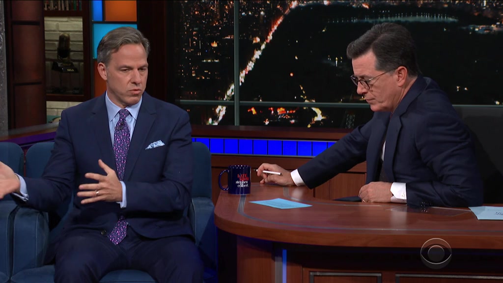 Screenshot of The Late Show with Stephen Colbert Season 4 Episode 19 (S04E19)