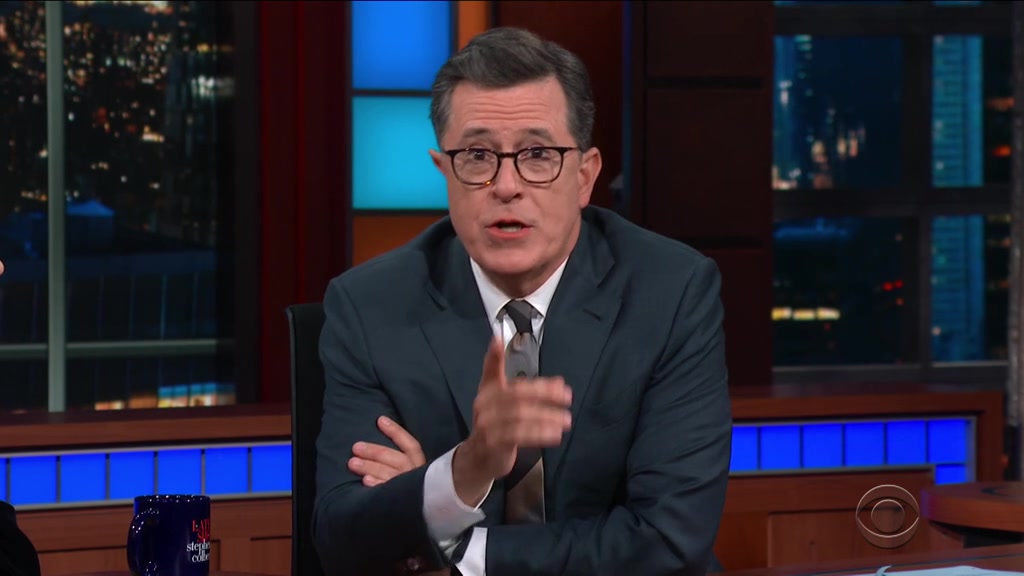 Screenshot of The Late Show with Stephen Colbert Season 4 Episode 22 (S04E22)
