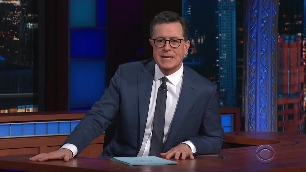 Screenshot of The Late Show with Stephen Colbert Season 4 Episode 45 (S04E45)