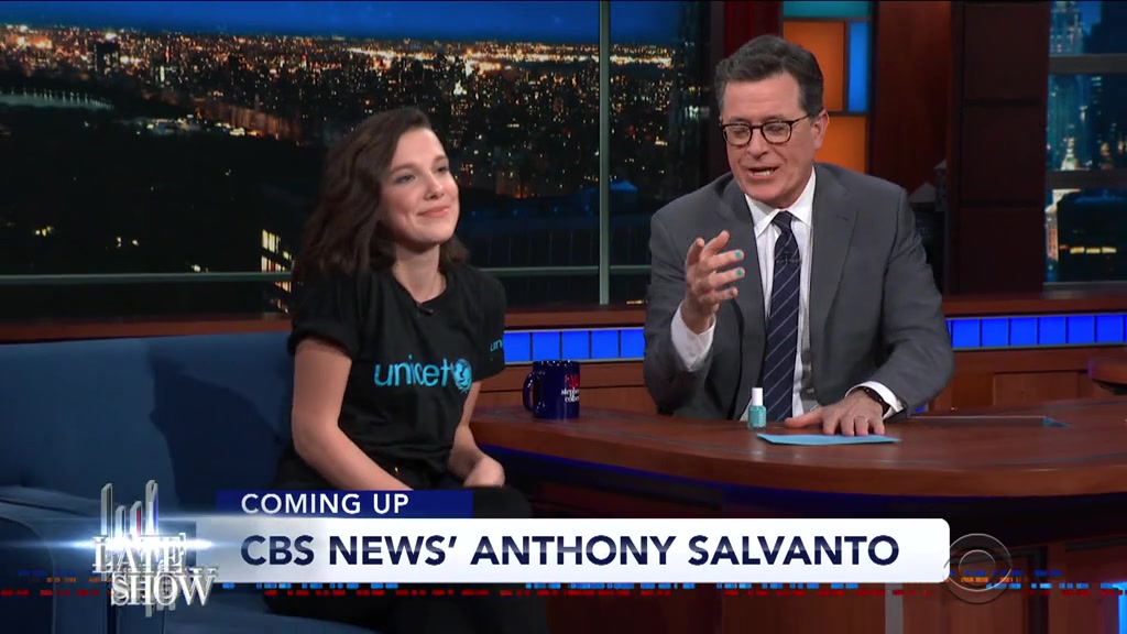 Screenshot of The Late Show with Stephen Colbert Season 4 Episode 49 (S04E49)