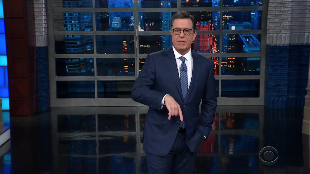 Screenshot of The Late Show with Stephen Colbert Season 4 Episode 55 (S04E55)