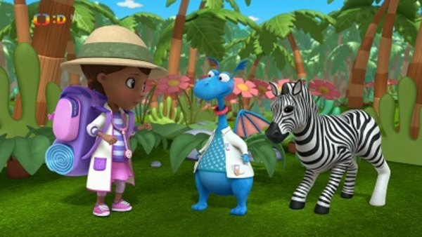 doc mcstuffins stuffy's ambulance ride