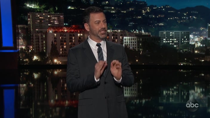 Screenshot of Jimmy Kimmel Live! Season 17 Episode 8 (S17E08)