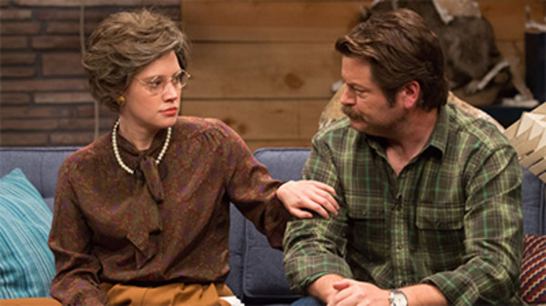 nick offerman flannel shirt