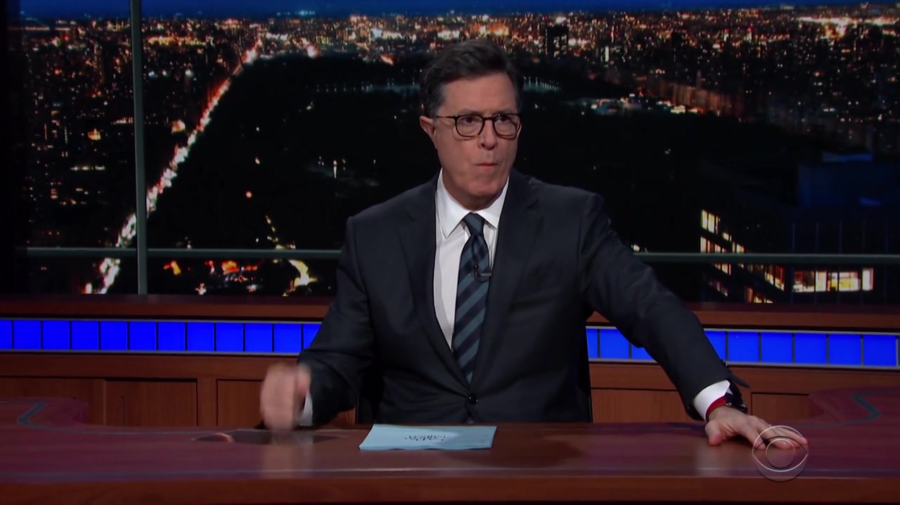 Screenshot of The Late Show with Stephen Colbert Season 4 Episode 85 (S04E85)