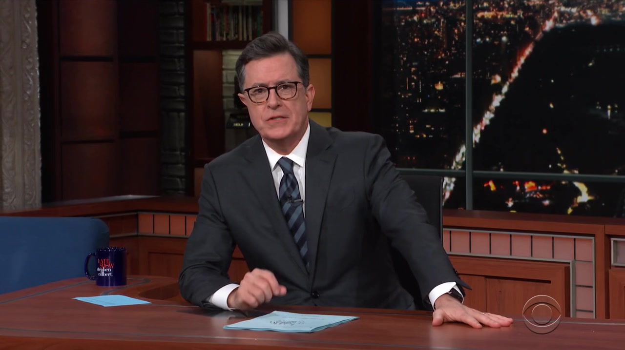 Screenshot of The Late Show with Stephen Colbert Season 4 Episode 85 (S04E85)