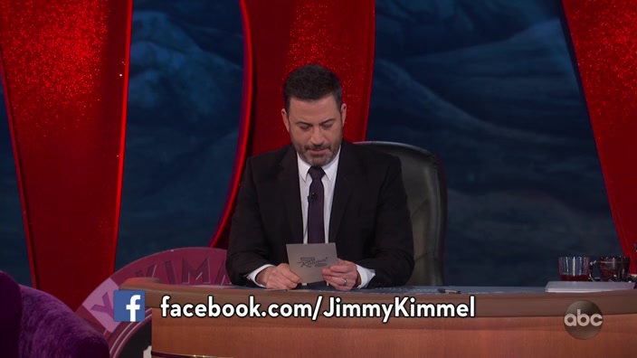 Screenshot of Jimmy Kimmel Live! Season 17 Episode 49 (S17E49)