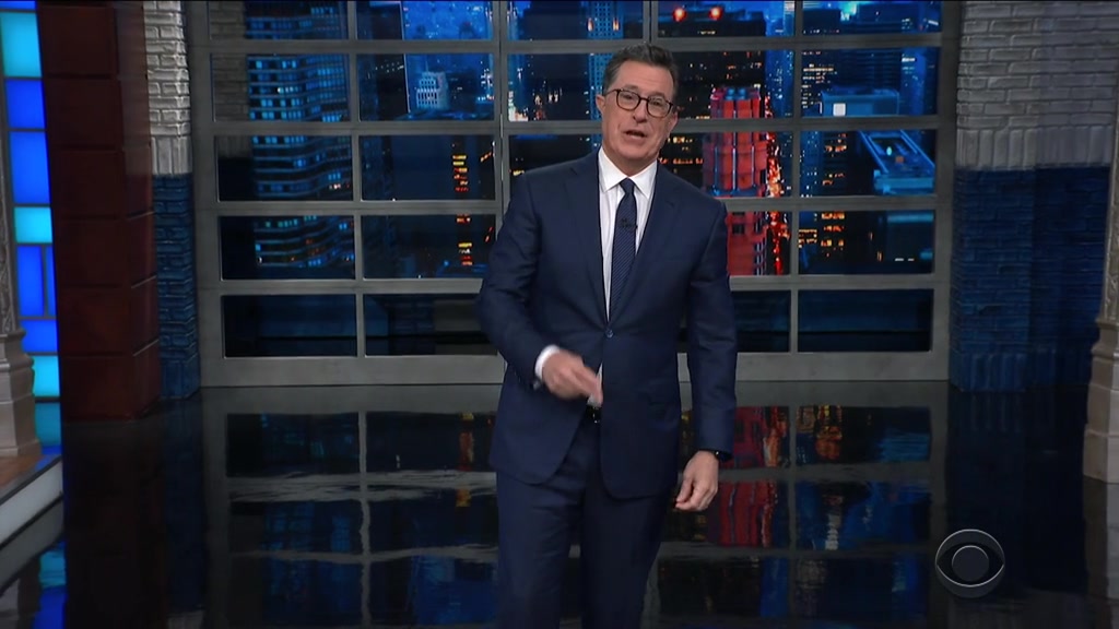 Screenshot of The Late Show with Stephen Colbert Season 4 Episode 128 (S04E128)