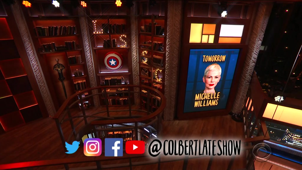 Screenshot of The Late Show with Stephen Colbert Season 4 Episode 128 (S04E128)
