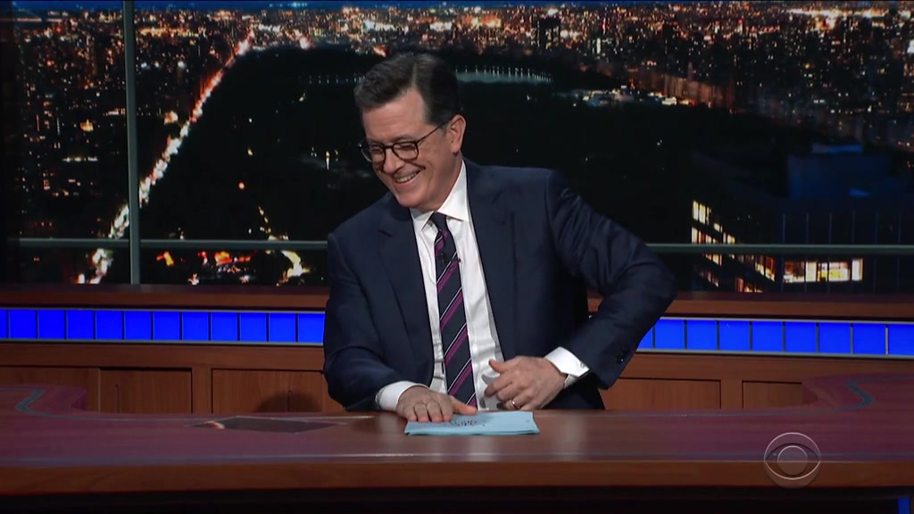Screenshot of The Late Show with Stephen Colbert Season 4 Episode 129 (S04E129)