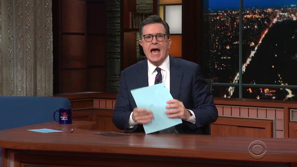 Screenshot of The Late Show with Stephen Colbert Season 4 Episode 129 (S04E129)