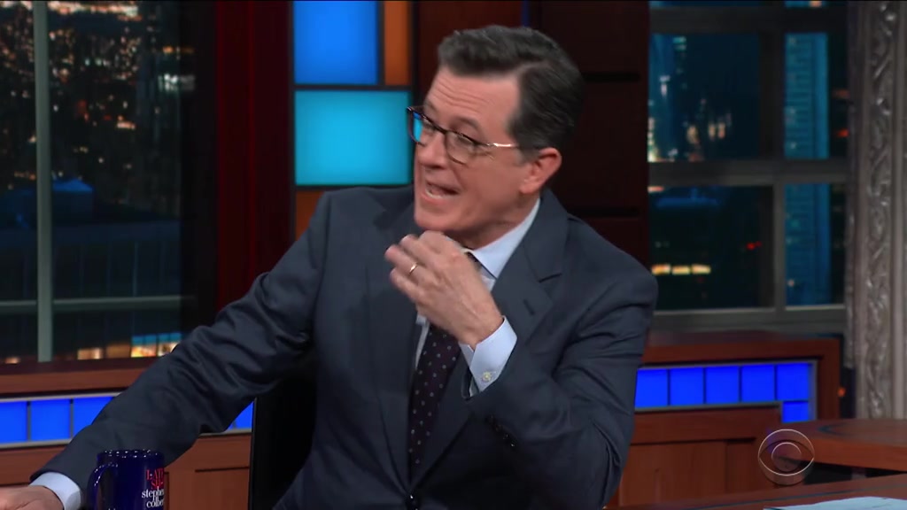 Screenshot of The Late Show with Stephen Colbert Season 4 Episode 136 (S04E136)