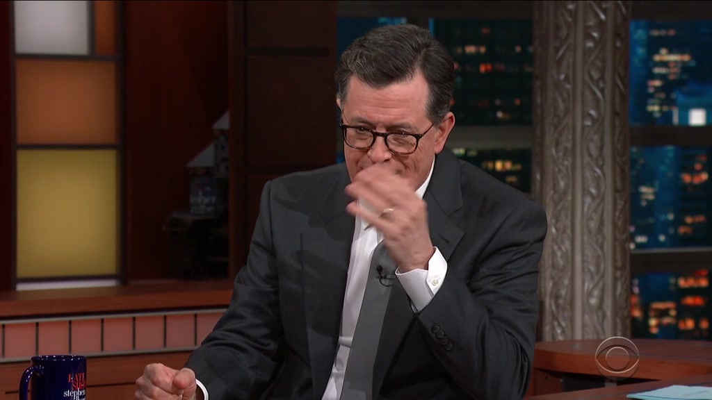 Screenshot of The Late Show with Stephen Colbert Season 4 Episode 142 (S04E142)