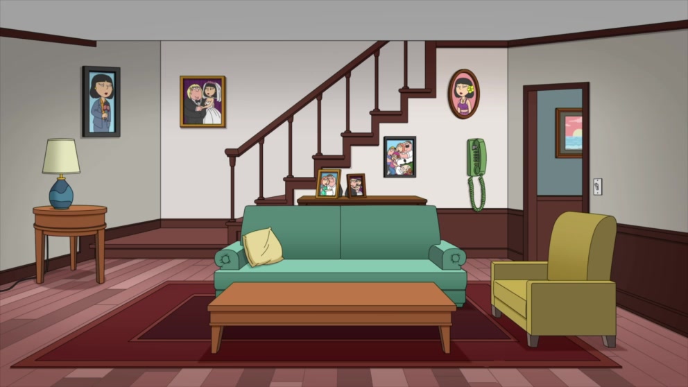 Family Guy Living Room Empty