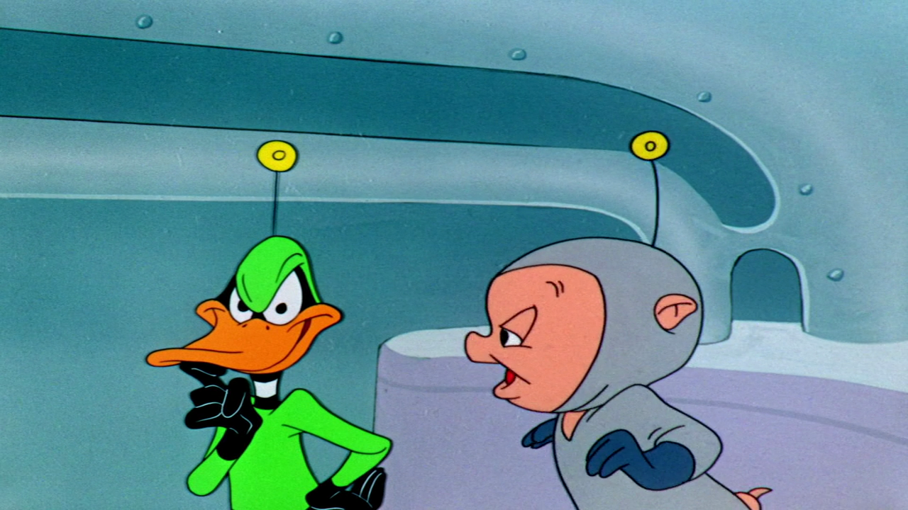 duck in a submarine cartoon