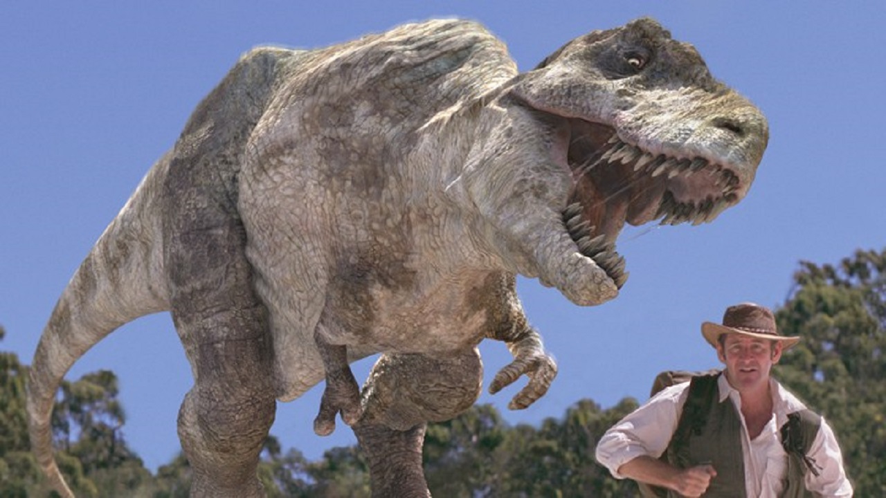 Nigel Marven Chased By Dinosaurs