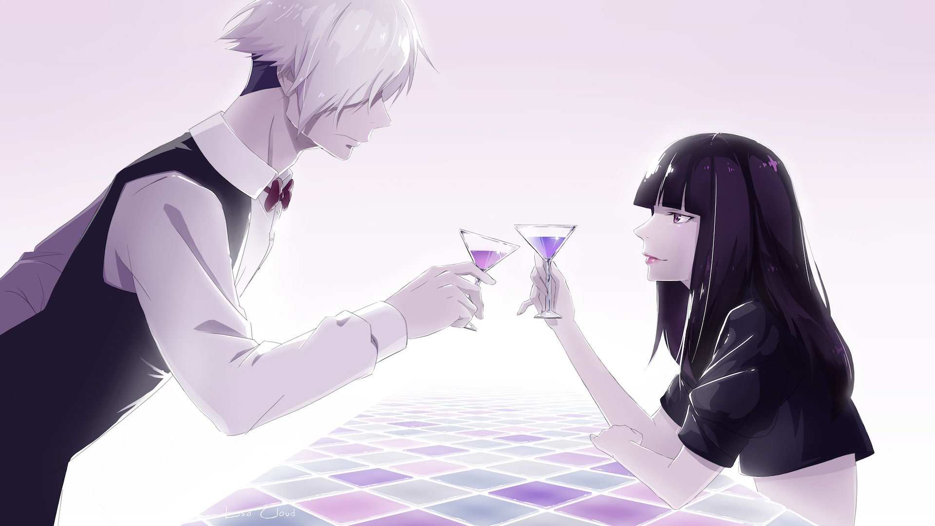 ᴍᴀᴛᴄʜɪɴɢ 𝟷/𝟸  Death parade, Anime shows, Anime