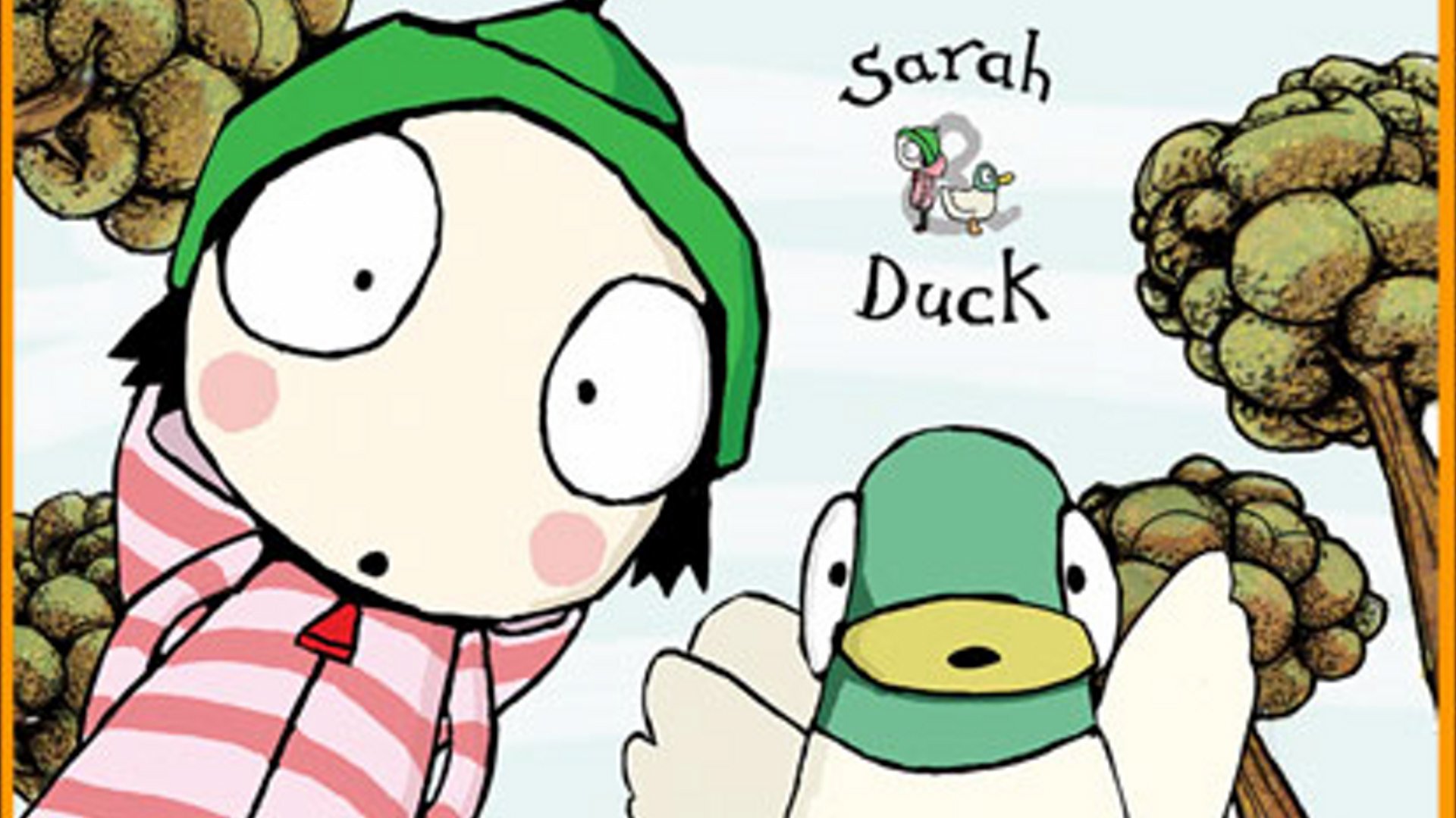 sarah and duck teddy