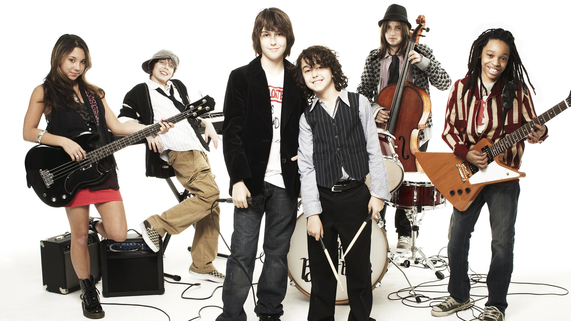 The Naked Brothers Band, Nat Wolff, Alex Wolff, mom Polly 