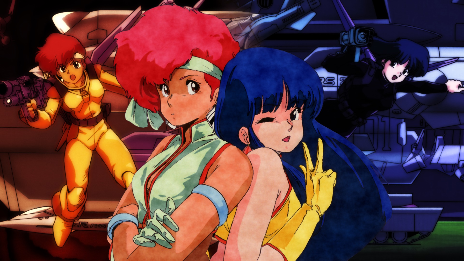 Dirty Pair Anime Tv 1985