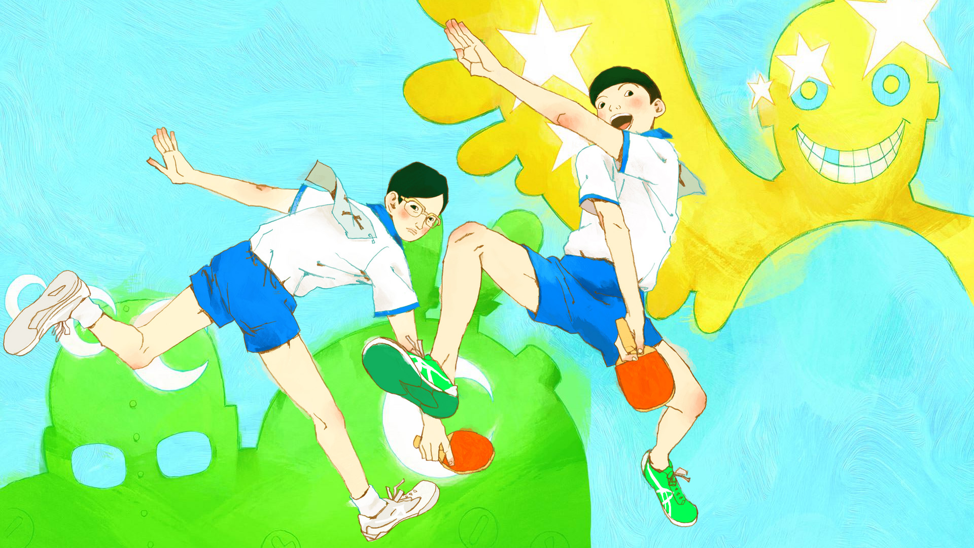 Ping Pong The Animation - Peco is reborn 