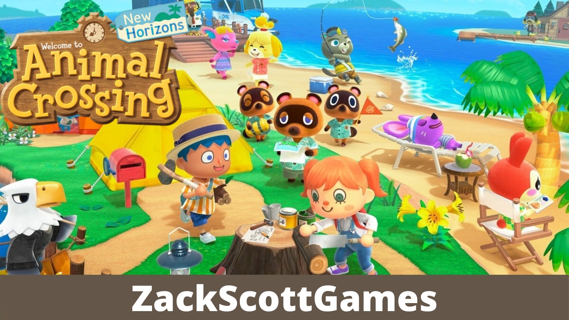 ZackScottGames Animal Crossing New Horizons (TV Series 2020 Now)