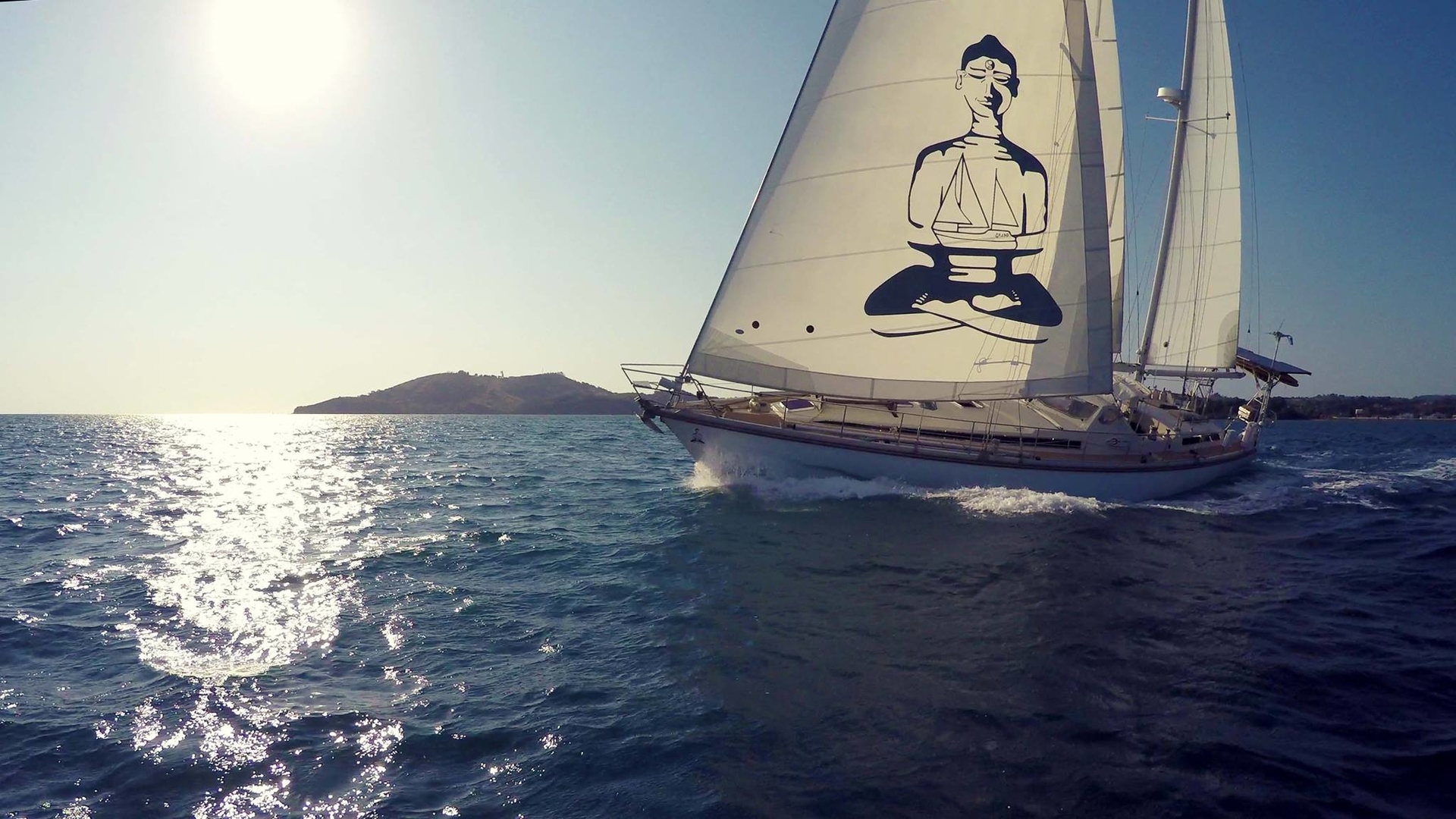 sv delos sailboat