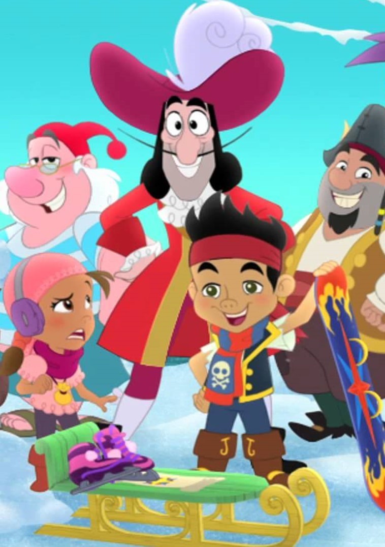 Jake and the Never Land Pirates: Its a Winter Never Land and Hook on ...