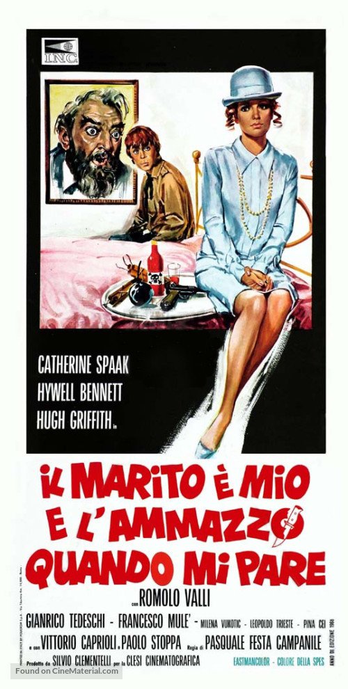 Il marito è mio e l'ammazzo quando mi pare (1968)