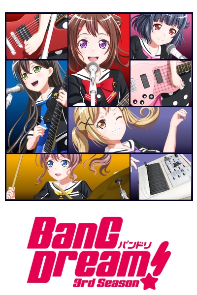 Bang Dream 3rd Season Anime Tv 2020